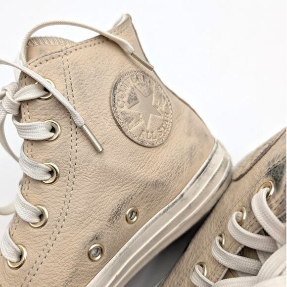 Converse Chuck Taylor All Star High Shoes Earthy Neutrals Women's Size US7 - Picture 9 of 10